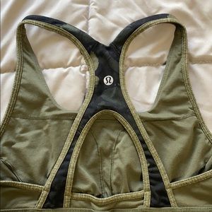 Lululemon olive tank top